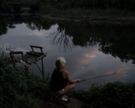Nelly fishes small fish